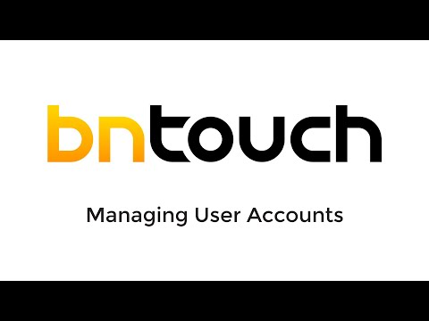 Administration: Accounts Tab